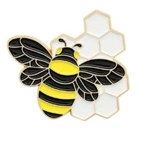 3/10$ NWOT bee bumble bee enamel pin